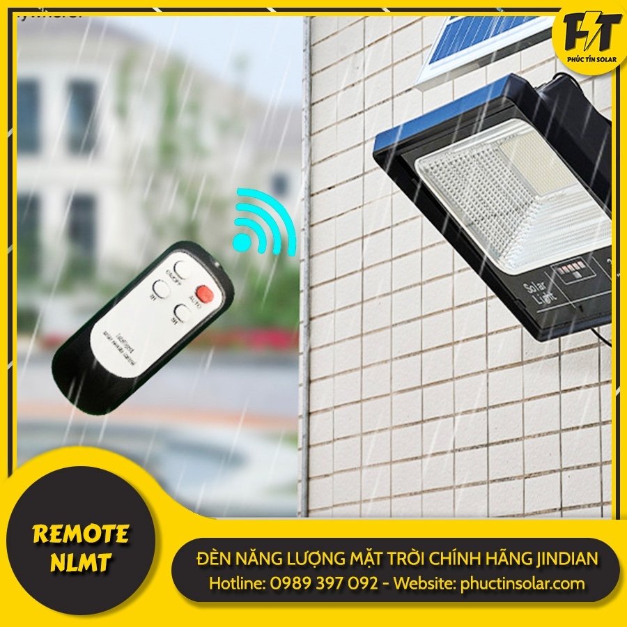 Remote đèn năng lượng mặt trời Jindian